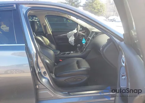 2014 Infiniti Q50 Sport from USA, damaged, VIN JN1BV7AR4EM687633